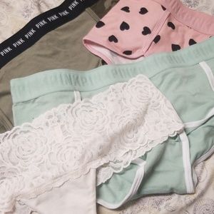 Bundle of 4 VS pink panties